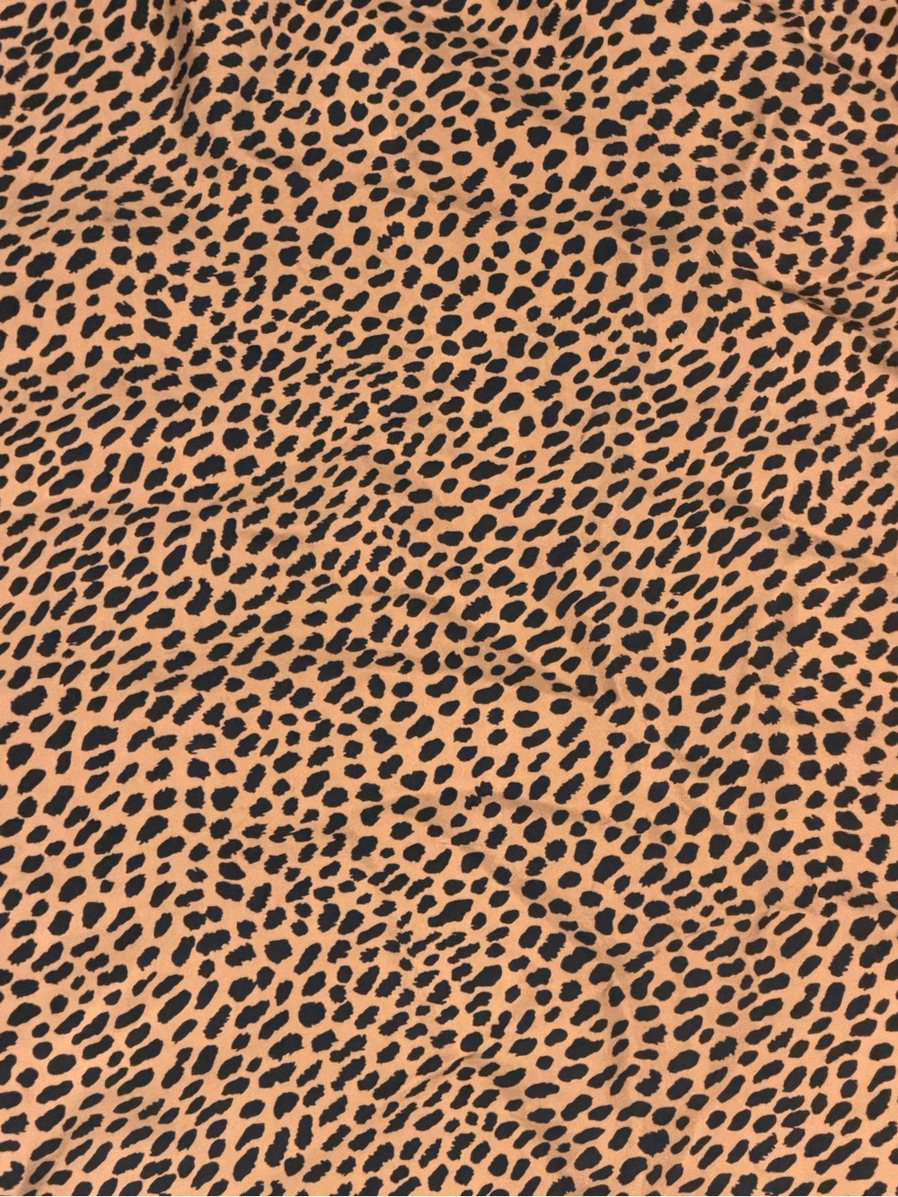 J.Crew Leopard Print Button Front Blouse Brown Black Long Sleeve Top - Picture 5 of 5